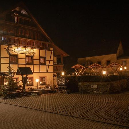 Pension Und Gaststaette Zur Knappenschaenke Thermalbad Wiesenbad Exterior photo